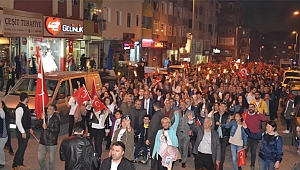 CHP Gebze’den fener alayı yürüyüşü