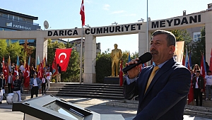 Darıca Cumhuriyet Bayramı'nı kutladı