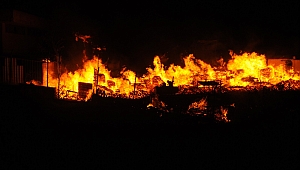 Darıca’da korkutan yangın