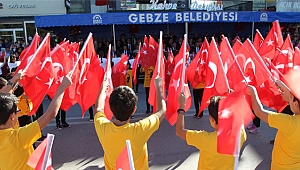 Gebze’de Cumhuriyet coşkusu
