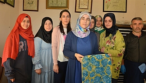 Geleneksel Türk süsleme sanatları öğretiliyor