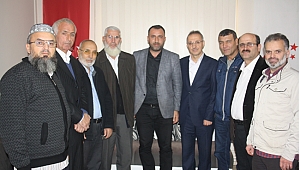 Gümüşhanelilerden Saadet Partisi'ne ziyaret