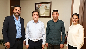 Halisdemir’den Demirci’ye ziyaret