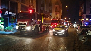 İş yerinde korkutan yangın