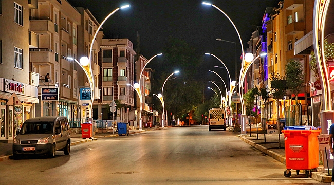 Işıklandırma çalışmalarında sona gelindi