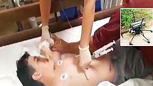 İsrail'den Drone'la kimyasal saldırı