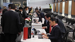 İstanbul Havalimanı'nda ilk uçuş heyecanı