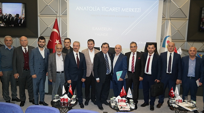 Kamerunlu heyetle ihracat konuşuldu