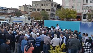 Kent meydanında tapu eylemi