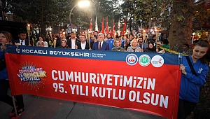 Kocaeli, Cumhuriyeti coşkuyla kutladı