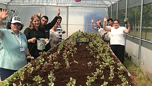 Özel öğrenciler ekin heyecanı yaşadı