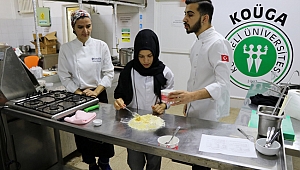 Üniversiteli abi ve ablalarıyla yemek yaptılar