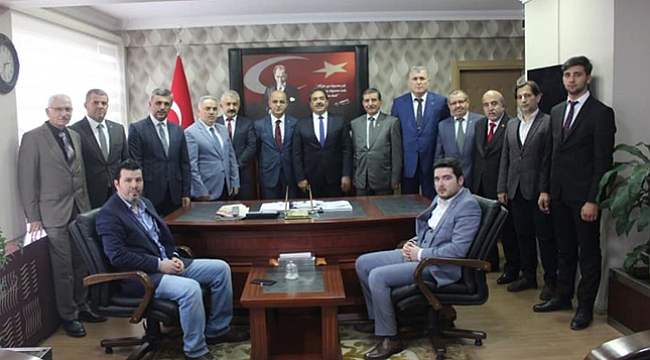 Ünlü, Güler’i ziyaret etti