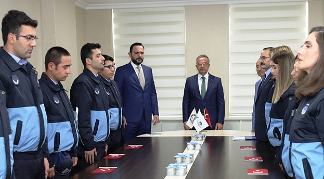 Zabıta memurlarına yemin töreni