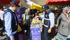 Zabıtadan pazar denetimi