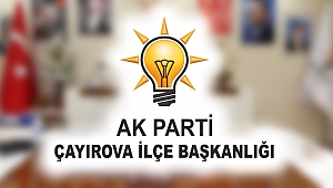 AK Parti Çayırova uyardı!
