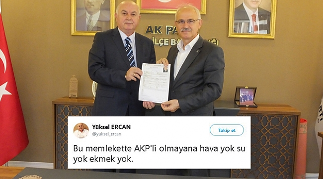 'AKP' diyen yazar AK Parti'den aday!