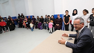 Başkan Köşker Gebzeli annelerin yanında