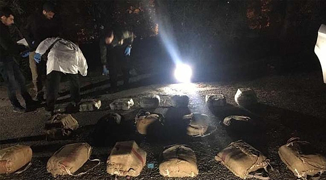 Bomba yüklü araç yakalandı