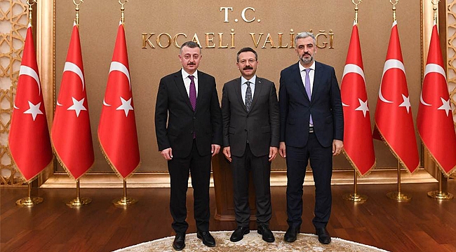 Büyükakın, Vali Aksoy'la buluştu