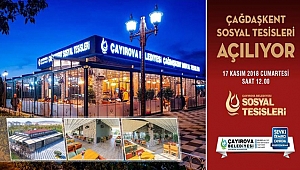 Çayırova'ya bir sosyal tesis daha!