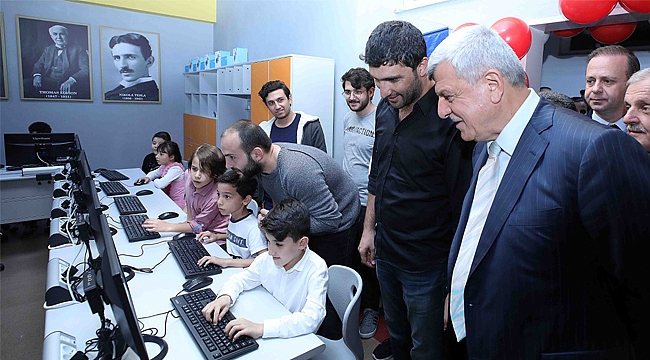 ‘’Çocuklarımız bilimi keşfetsin istiyoruz’’