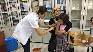 Darıca’da öğrencilere aşı yapıldı