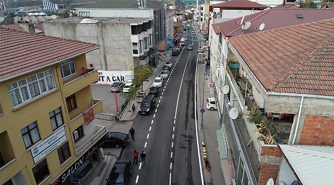 Dilovası Bağdat Caddesi yenilendi