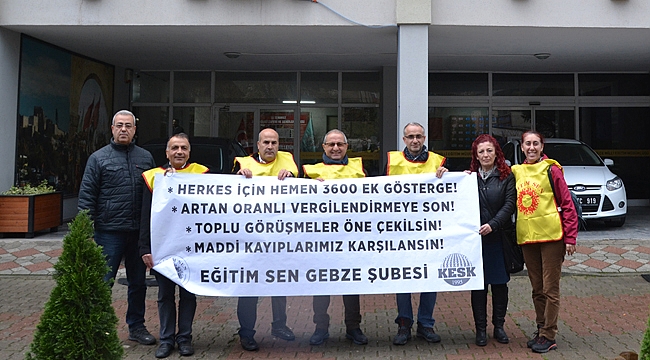 Eğitim-Sen 3600 için imza topladı