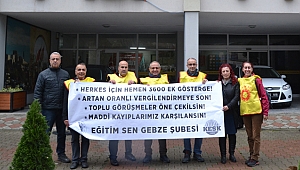 Eğitim-Sen 3600 için imza topladı