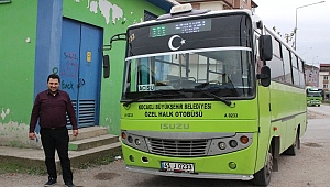 Engelli çocuk için güzergahı değiştirdi