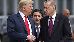 Erdoğan, Trump'la görüştü