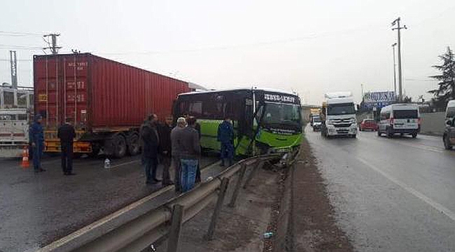 Feci kaza; 9 yaralı