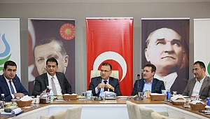 Gözen ve Demirci muhtarlarla buluştu