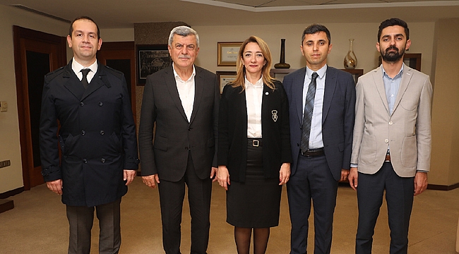 Karaosmanoğlu Baro Başkanı’nı ağırladı