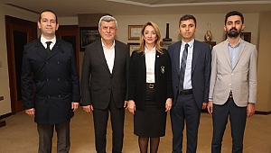 Karaosmanoğlu Baro Başkanı’nı ağırladı
