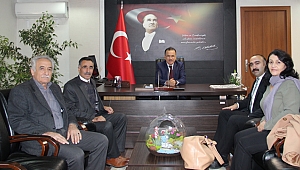 Kaymakam Gözen’i ziyaret ettiler