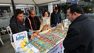 Kocaeli’nin en güzel laleleri satışta