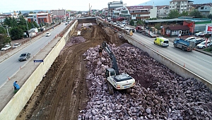 Köseköy Kavşağı’nda tünel kazıları bitmek üzere