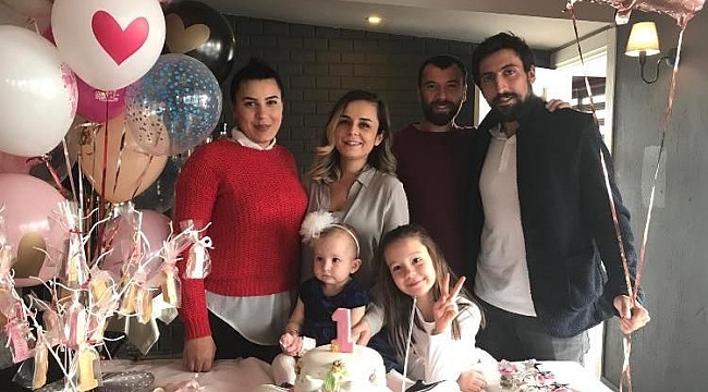Kutluer, kızının ilk yaşını kutladı