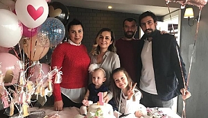 Kutluer, kızının ilk yaşını kutladı