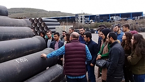 Mühendisler İSU'nun yatırımlarını inceledi