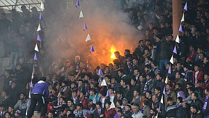 Nevşehir maçında omuz omuza