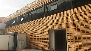 Sürdürülebilir cephe projesi tamamlandı