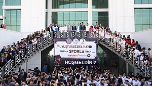 Uyuşturucuya hayır, spora evet!