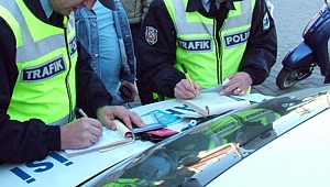  819 sürücüye ceza kesildi