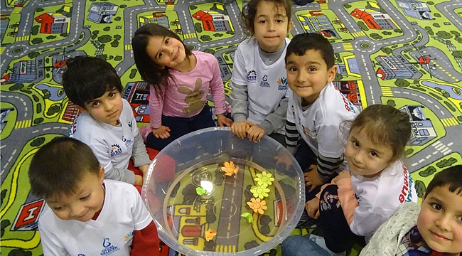 Anaokulu Üniversitesi’nde eğlenceli dersler