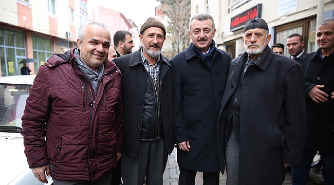 Büyükakın hayır duası aldı