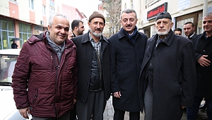 Büyükakın hayır duası aldı