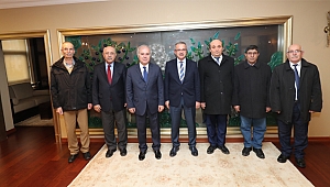 Cem Vakfı başkanından Köşker'e ziyaret